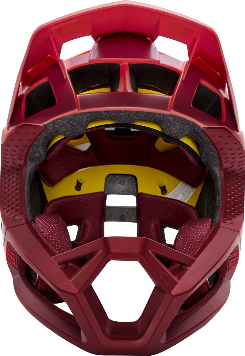 Fox Proframe Full Face Helmet Quo Burnt Red-4