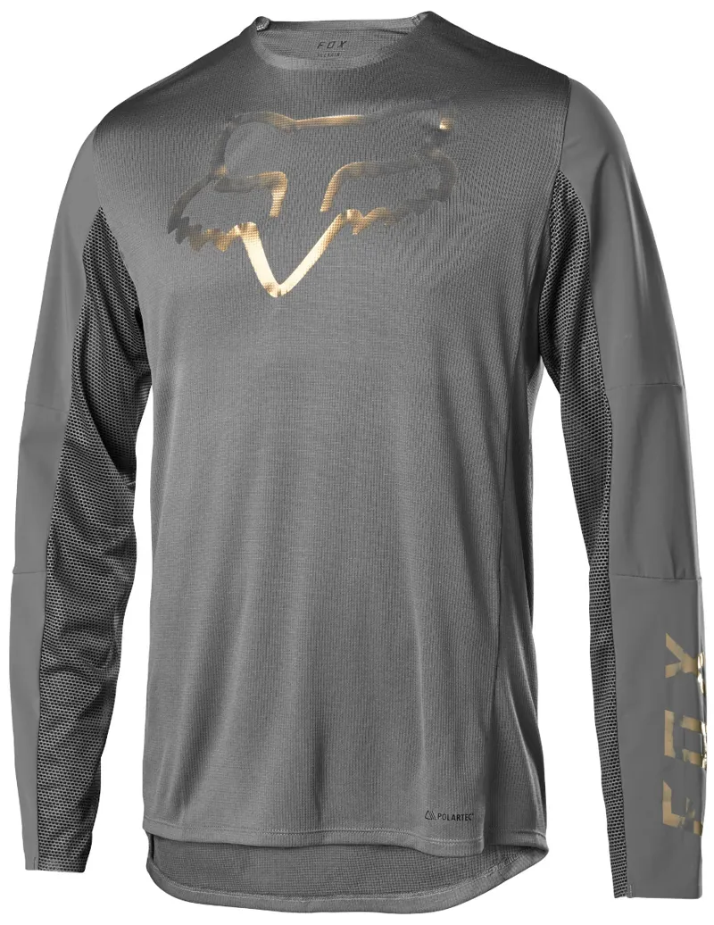 Fox Flexair Delta Limited Edition LS Jersey Pewter