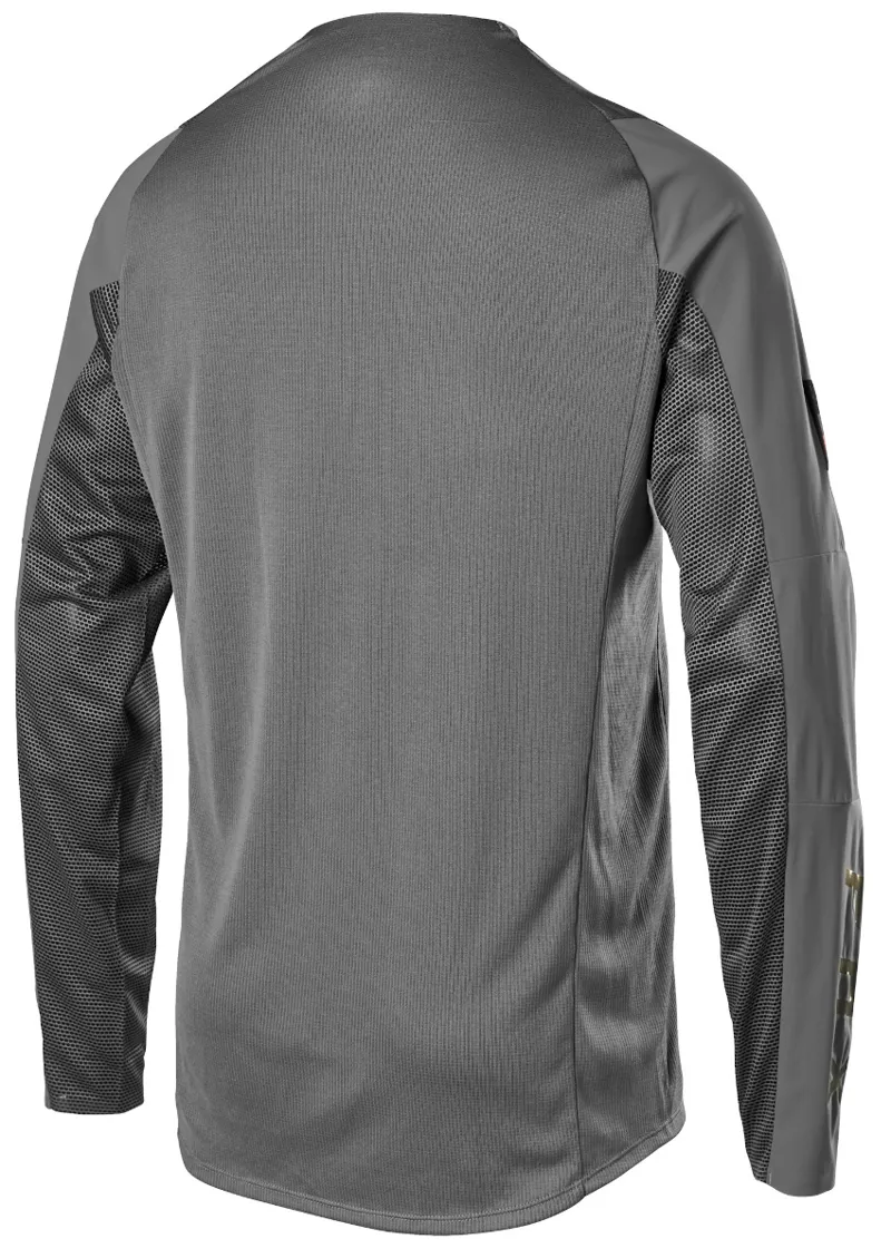 Fox Flexair Delta Limited Edition LS Jersey Pewter-1