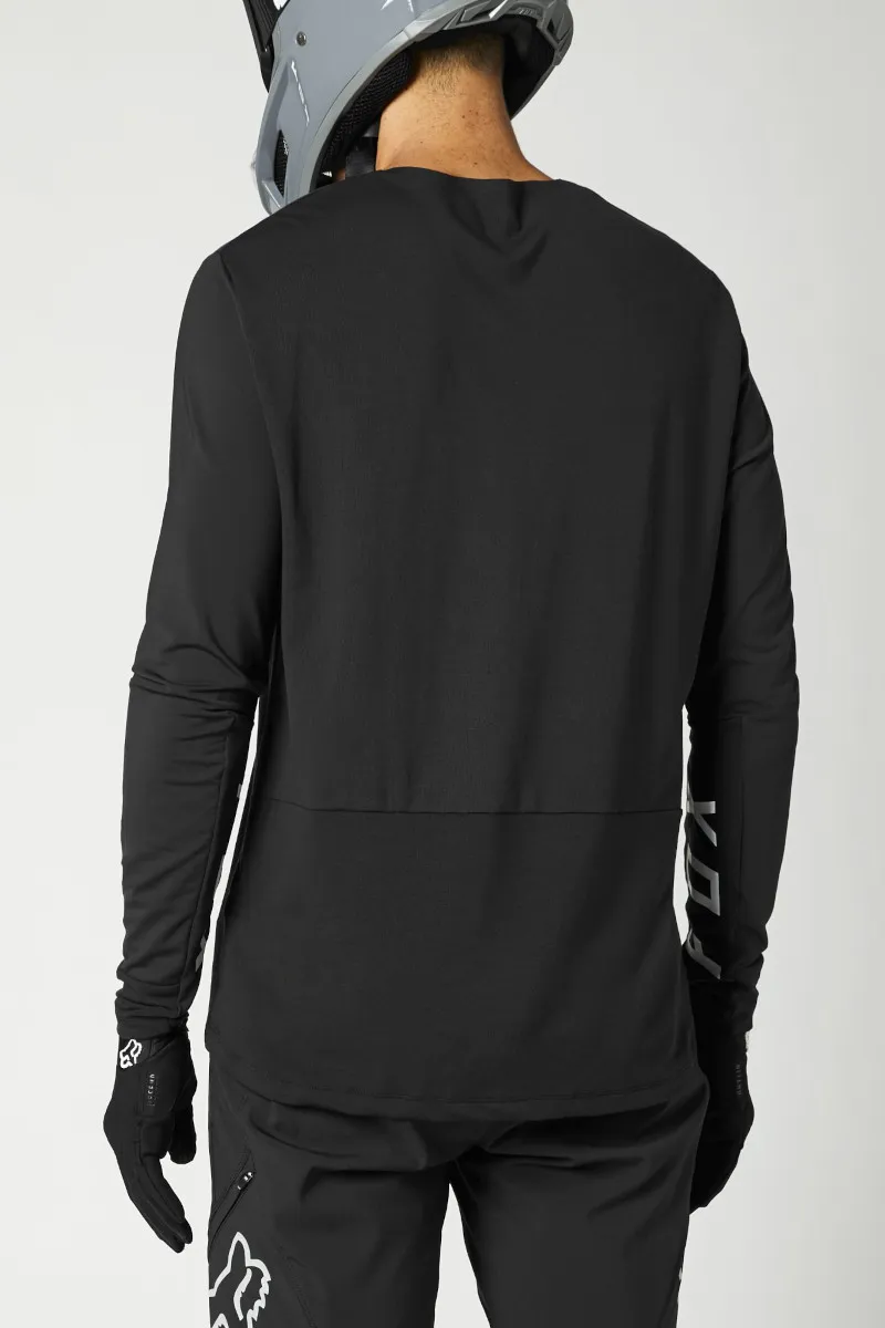 Fox Defend Delta LS MTB Jersey Black/Black-1