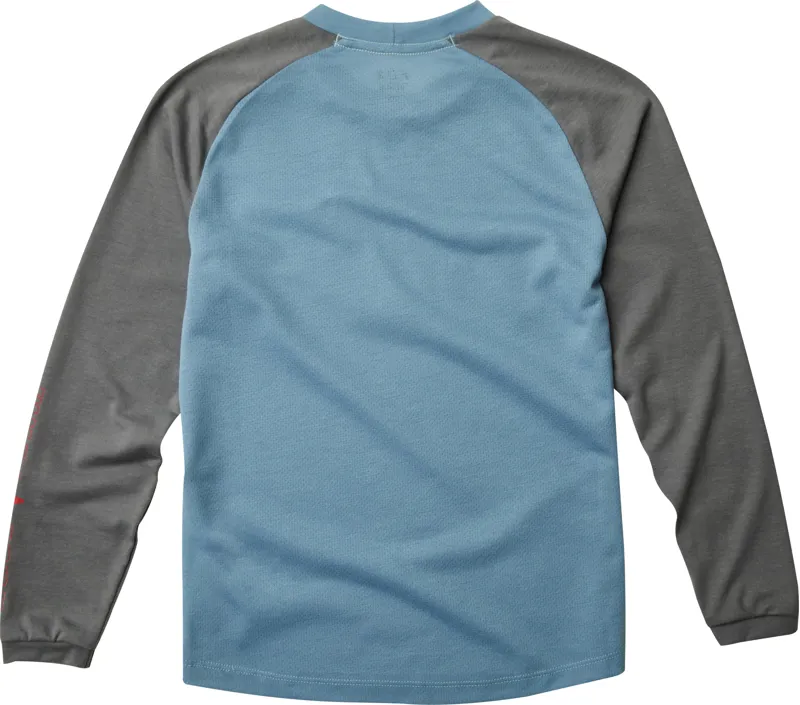 Fox Youth Ranger Dr LS Jersey Light Blue-1