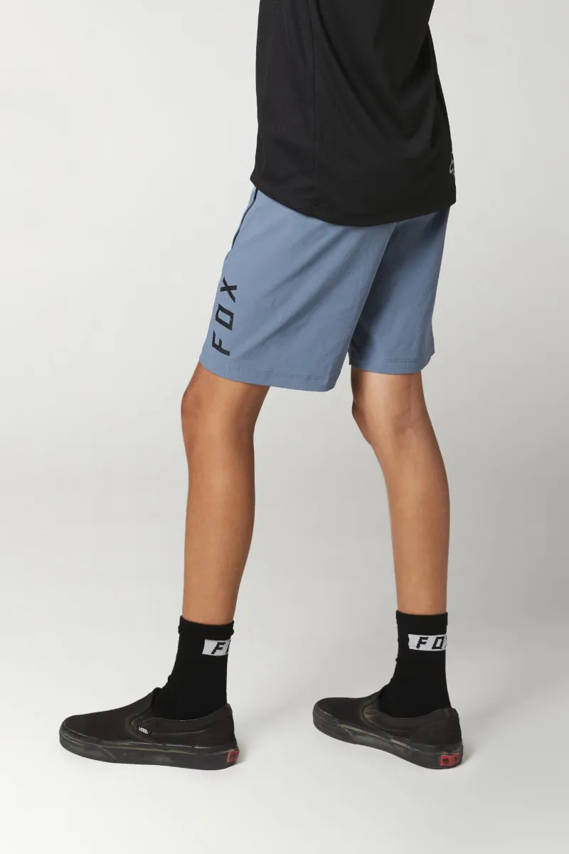 Fox Youth Ranger Shorts Matte Blue-3