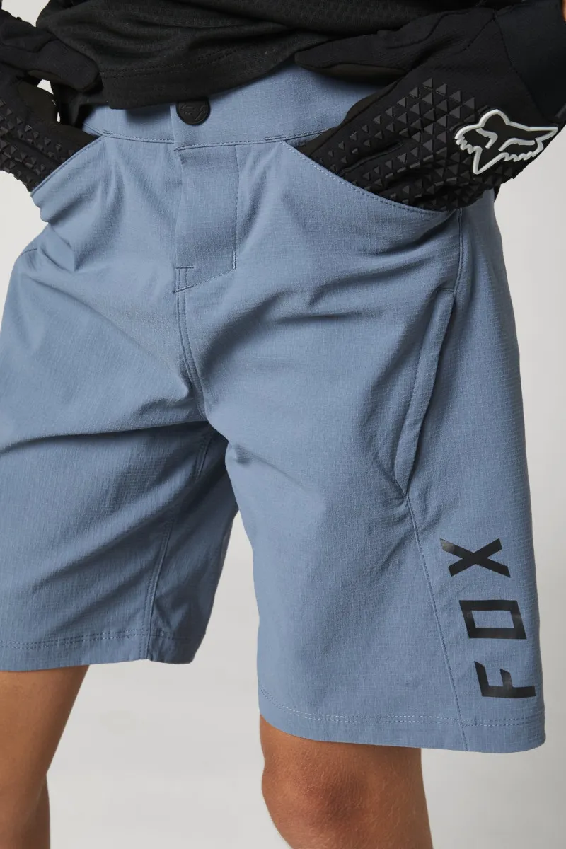 Fox Youth Ranger Shorts Matte Blue-5