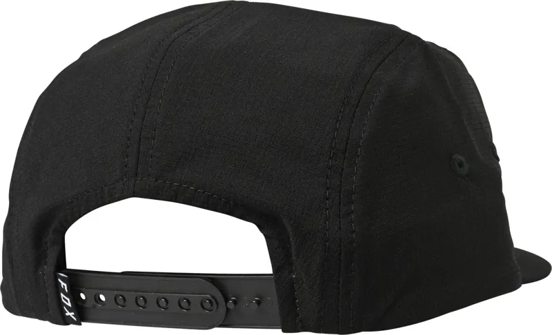 FOX Non Stop 5 Panel Hat Black/White-1