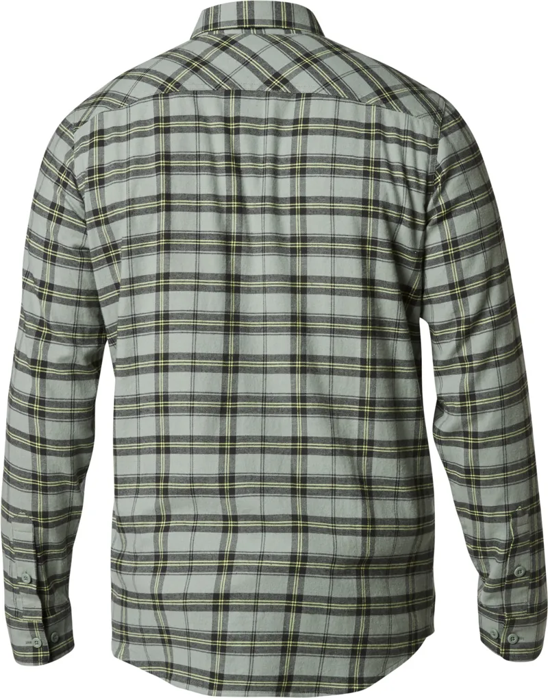 Fox Boedi LS Flannel Shirt Eucalyptus-1