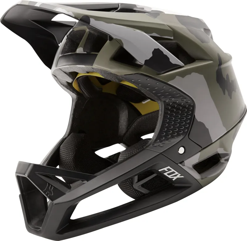 Fox Proframe Full Face Helmet Green Camo
