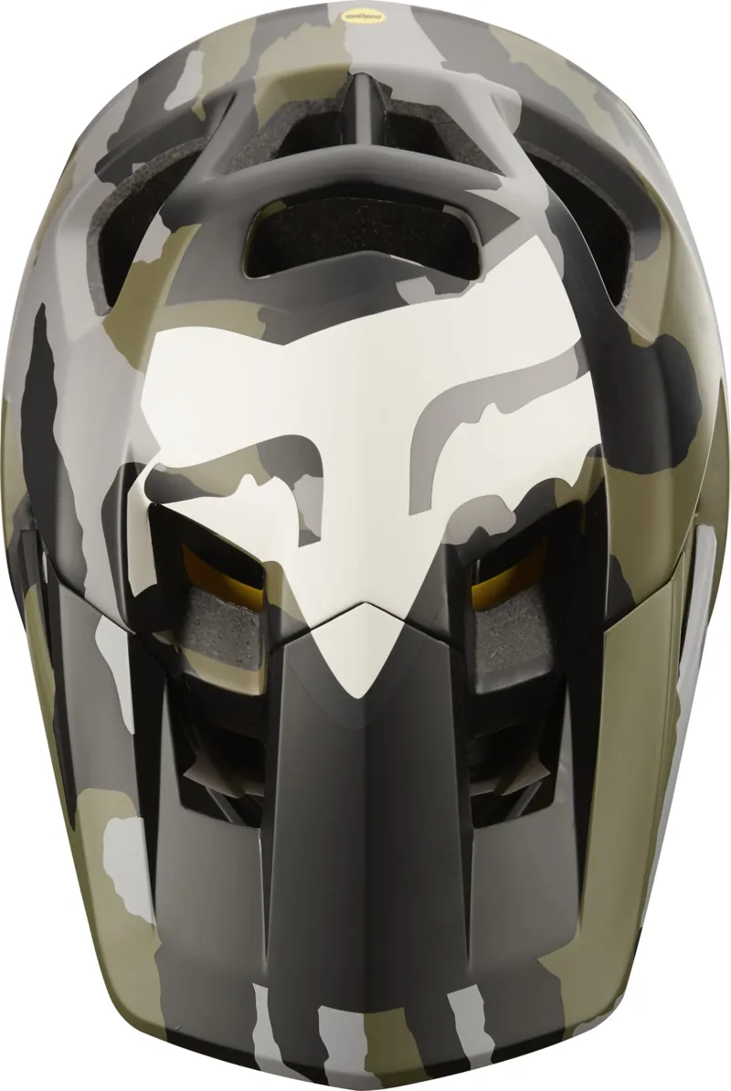 fox proframe helmet black