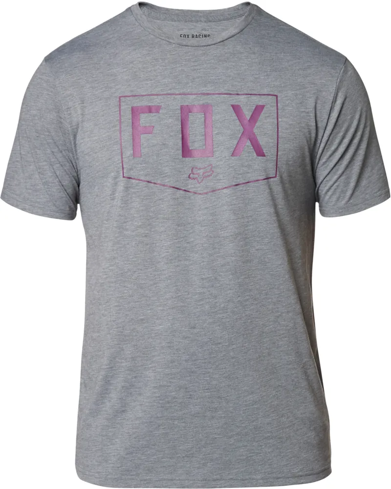 Fox Shield SS Tech Tee Heather Graphite