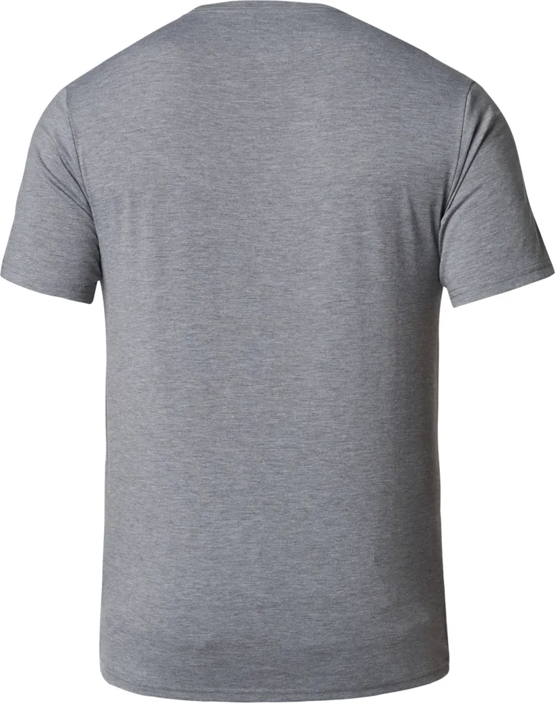 Fox Shield SS Tech Tee Heather Graphite-1