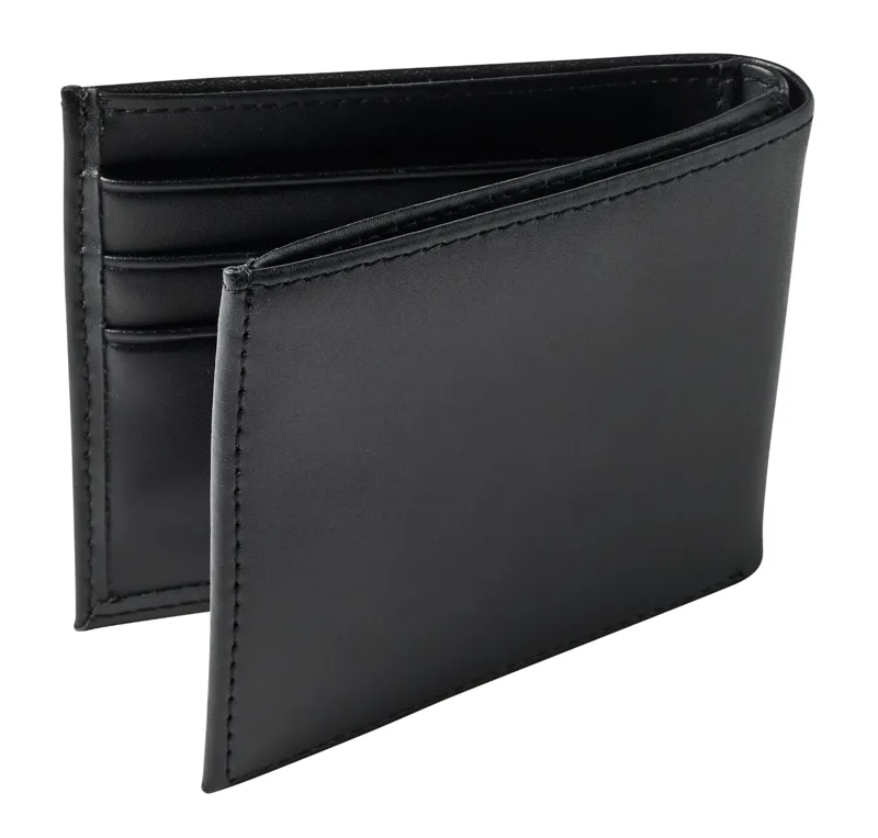 Fox Bifold Leather Wallet Black-2