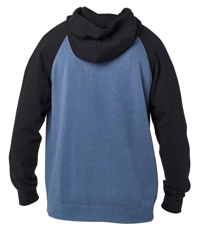 Fox Crest Pullover Fleece Hoodie Blue Steel-1