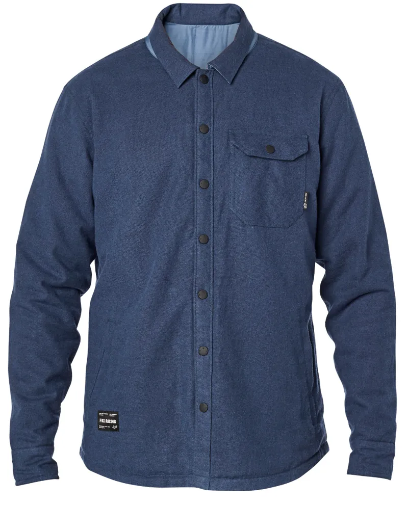 reversible flannel jacket