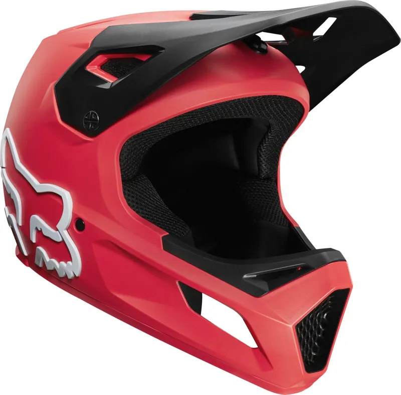 Fox Rampage Full Face Youth Helmet Bright Red