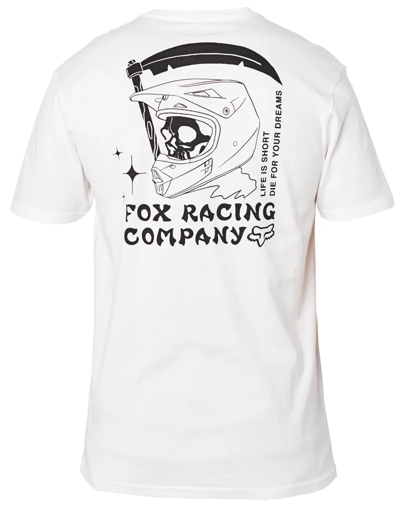 Fox Death Wish SS Premium Tee Optic White-1