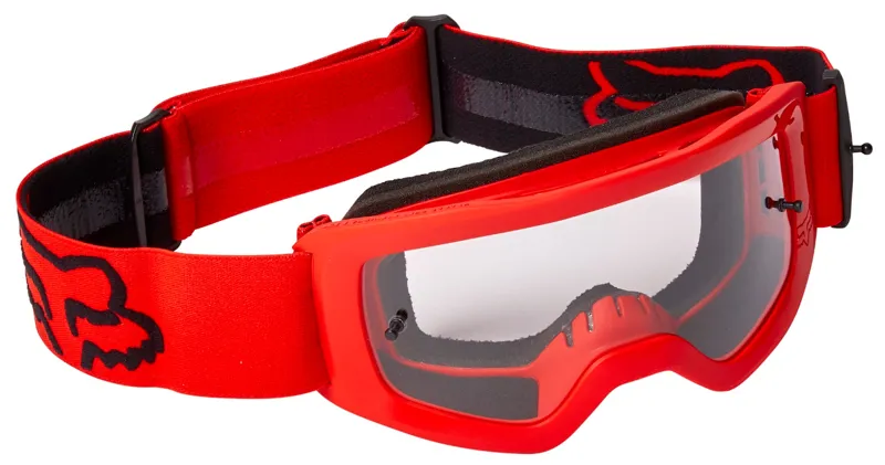 Fox Main Stray Youth Goggle Flo Red-1