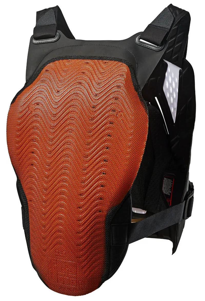 Fox Raceframe Impact Soft Back CE D3O Chest Guard White-2