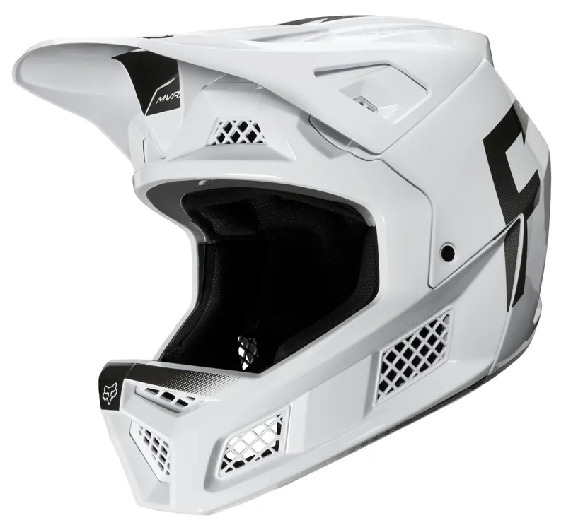 Fox Rampage Pro Carbon MTB Helmet Wurd White