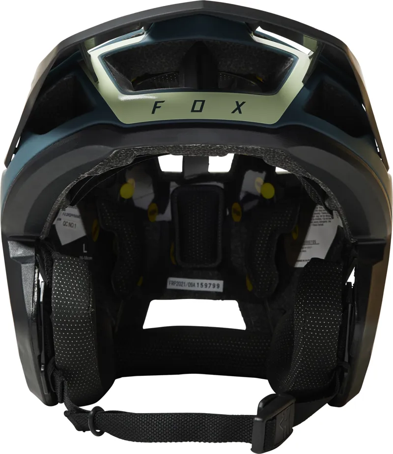 Fox Dropframe Pro MIPS MTB Helmet Emerald-3