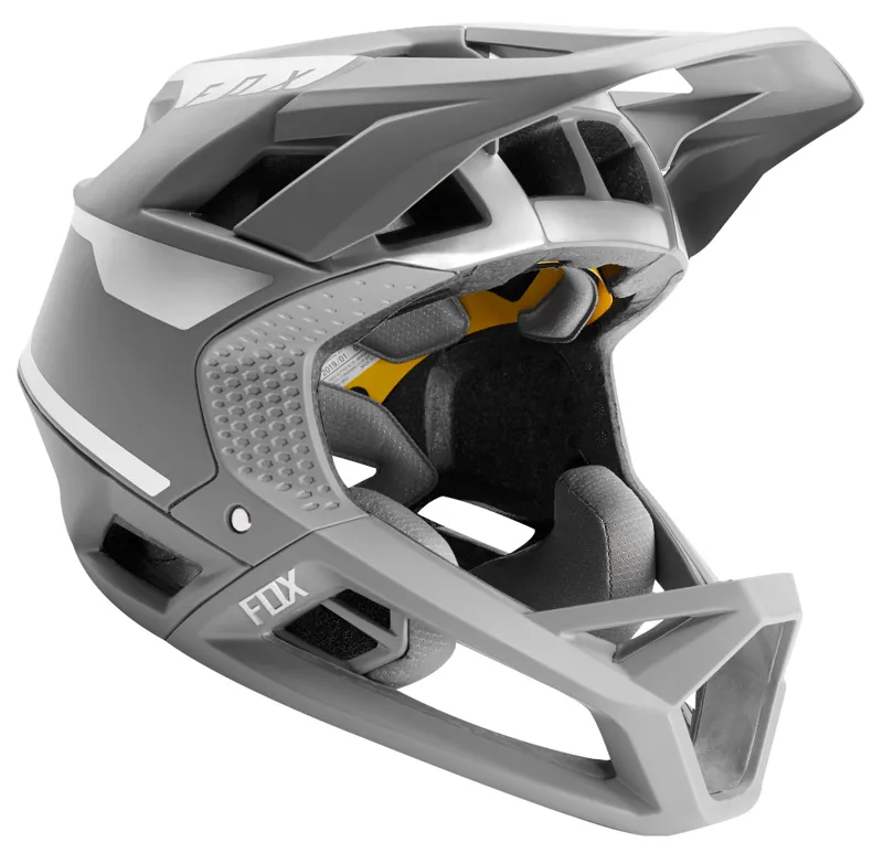 Fox Proframe MIPS FullFace MTB Helmet Quo Pewter-1