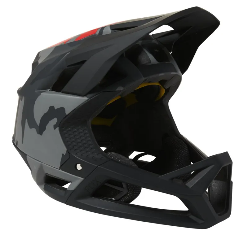 Fox Proframe Full Face MIPS MTB Helmet Black Camo-1