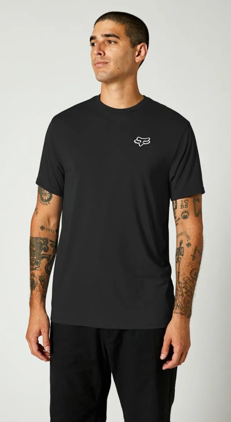 Fox In Sequence SS Tech Tee Black