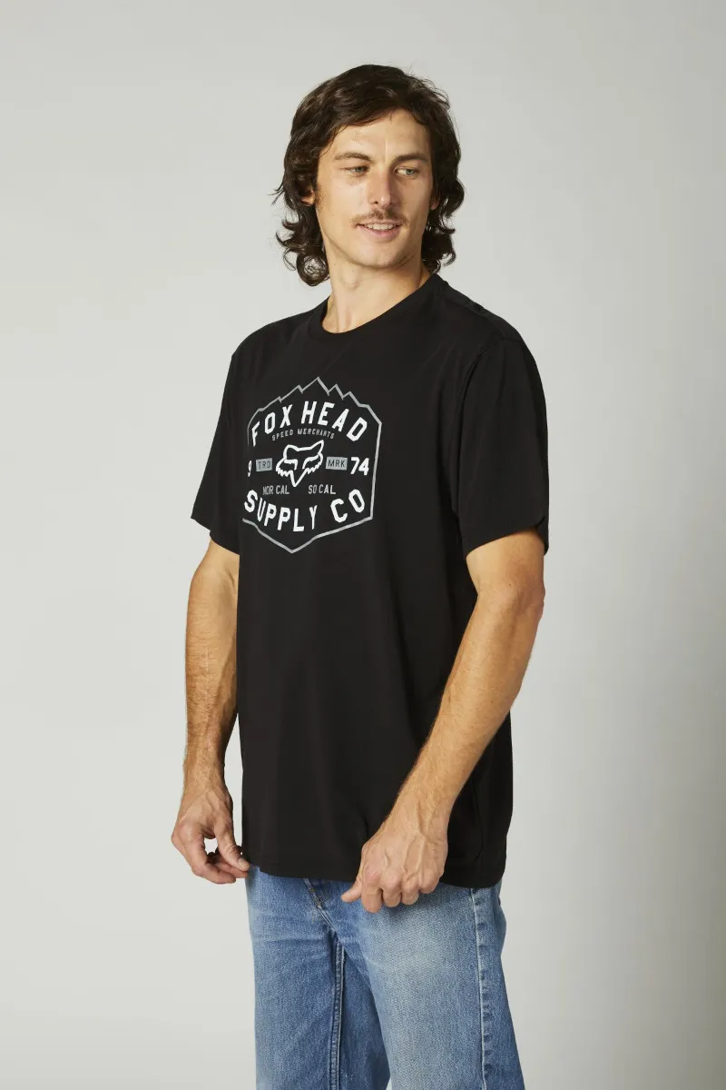 Fox Backbone SS Tech Tee Black-1