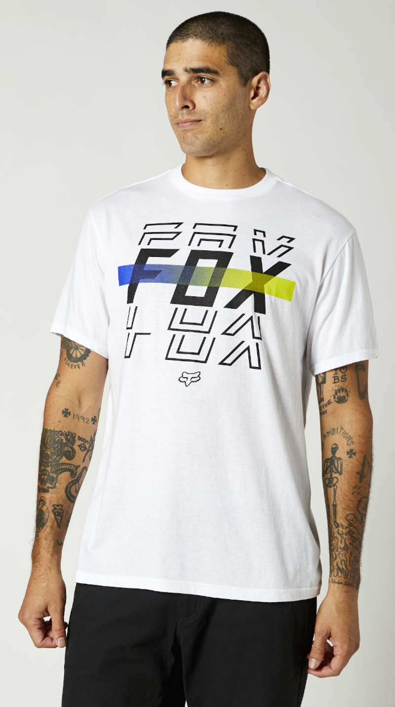 Fox Cranker Basic SS Tee Optic White