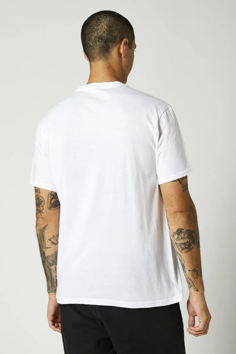 Fox Cranker Basic SS Tee Optic White-2
