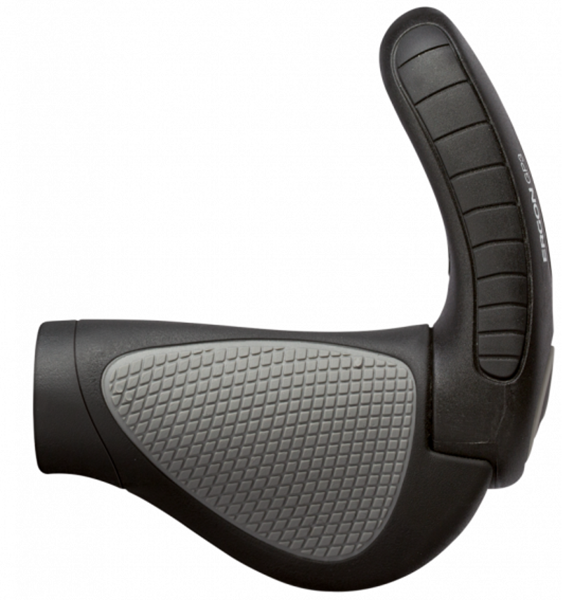 Ergon GP3 Handlebar Grips Black/Grey-1