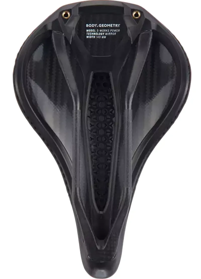 Specialized SWorks Power Road Saddle With Mirror 143mm Black-1