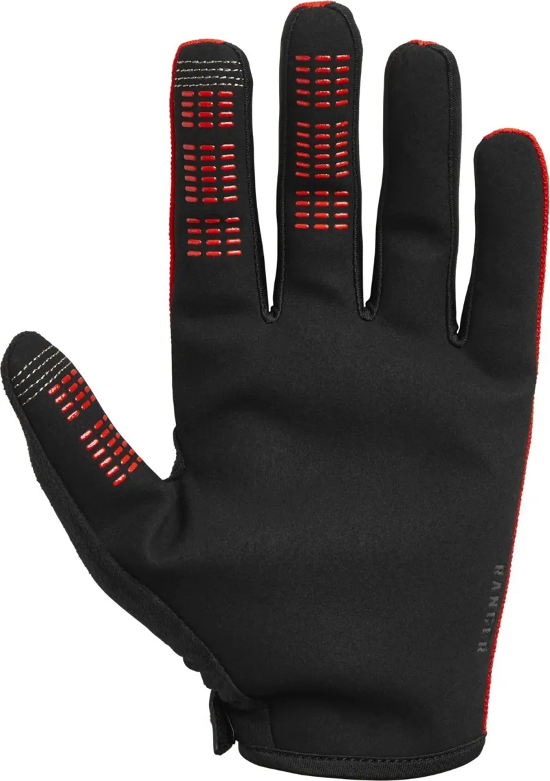 Fox Ranger MTB Gloves Fluo Red-1