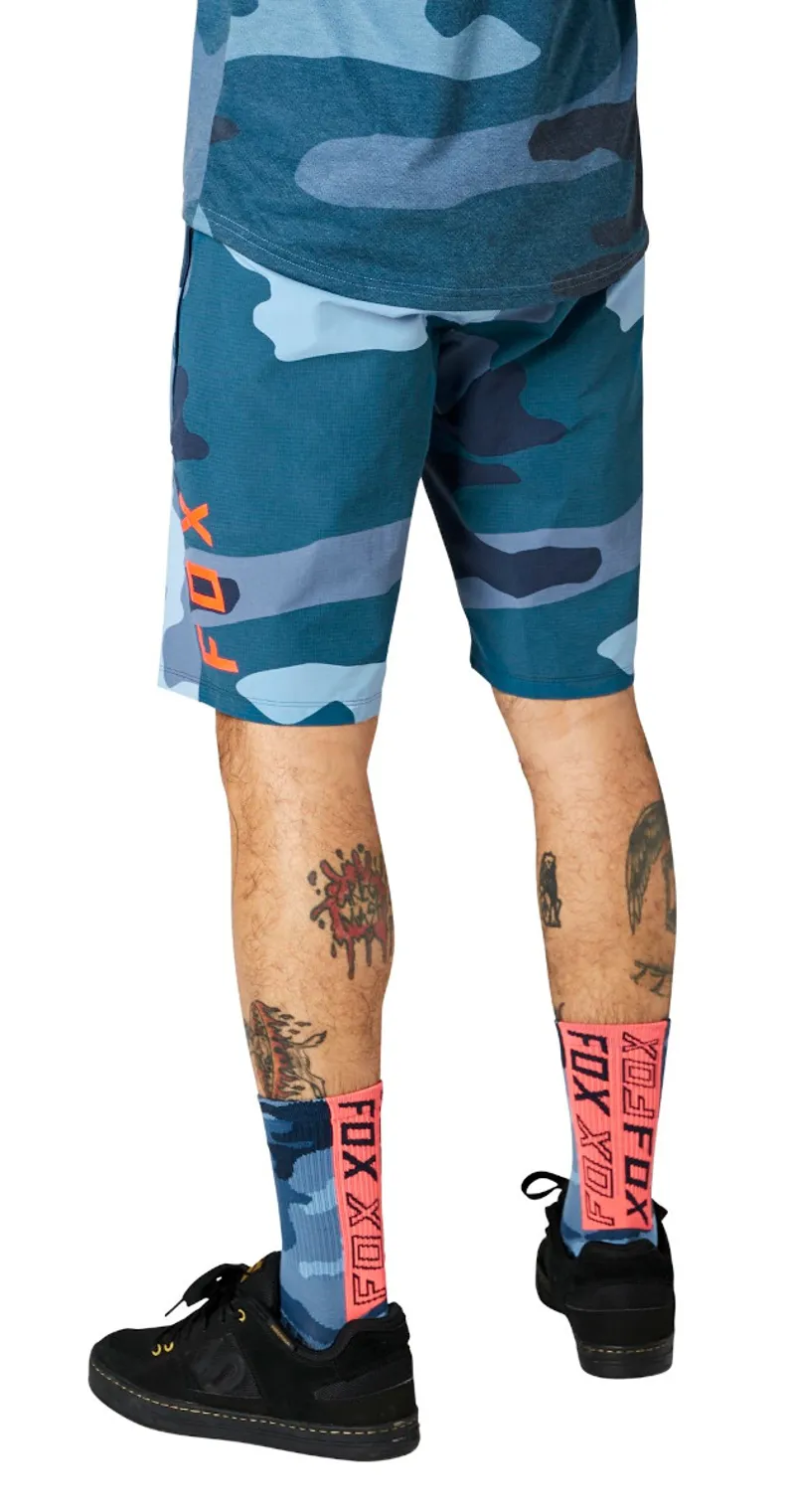 Fox Ranger MTB Shorts Refuel Blue Camo-5