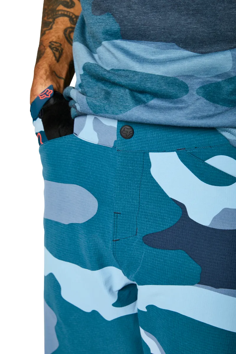 Fox Ranger MTB Shorts Refuel Blue Camo-6