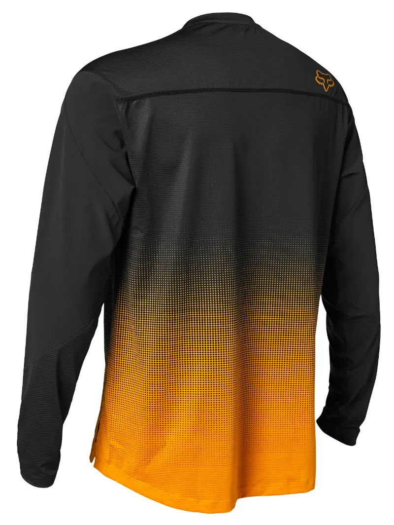 Fox Flexair LS MTB Jersey Black/Gold-1