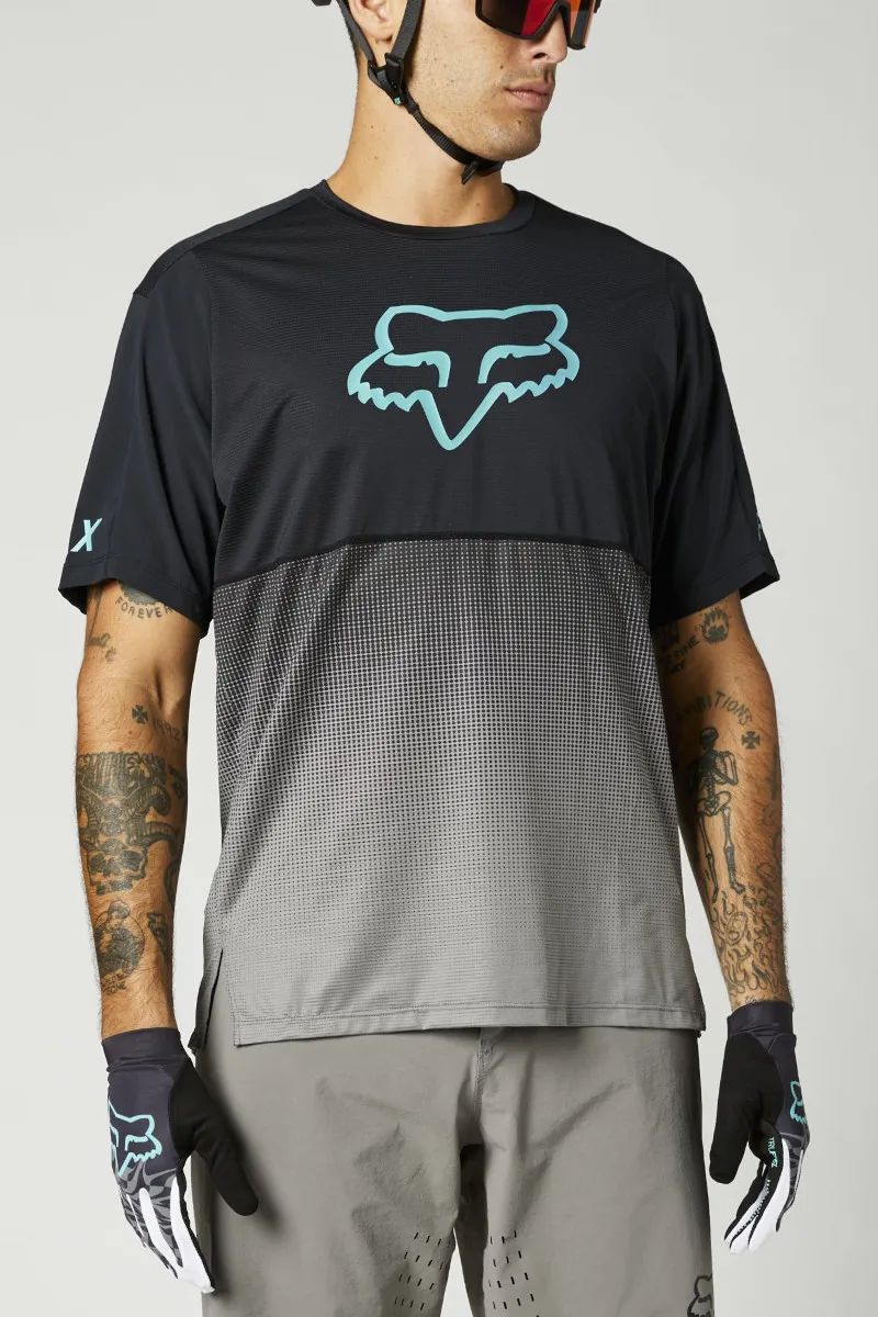 Fox Flexair SS MTB Jersey Teal