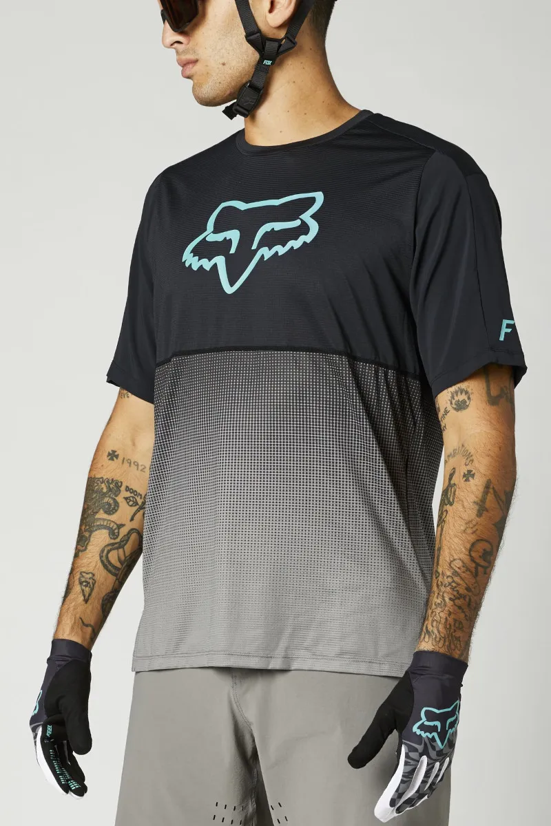 Fox Flexair SS MTB Jersey Teal-2