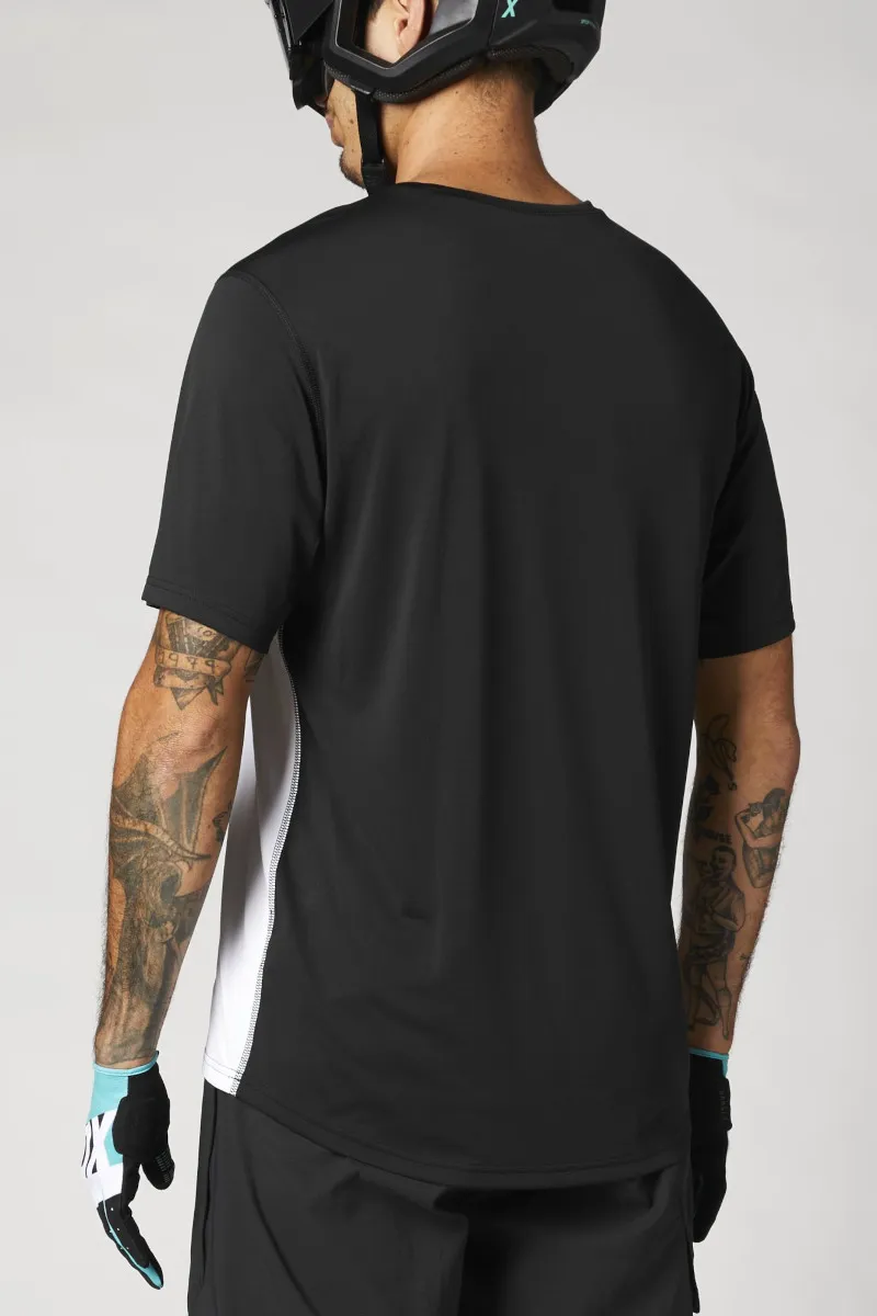 Fox Ranger SS MTB Jersey Block White-1