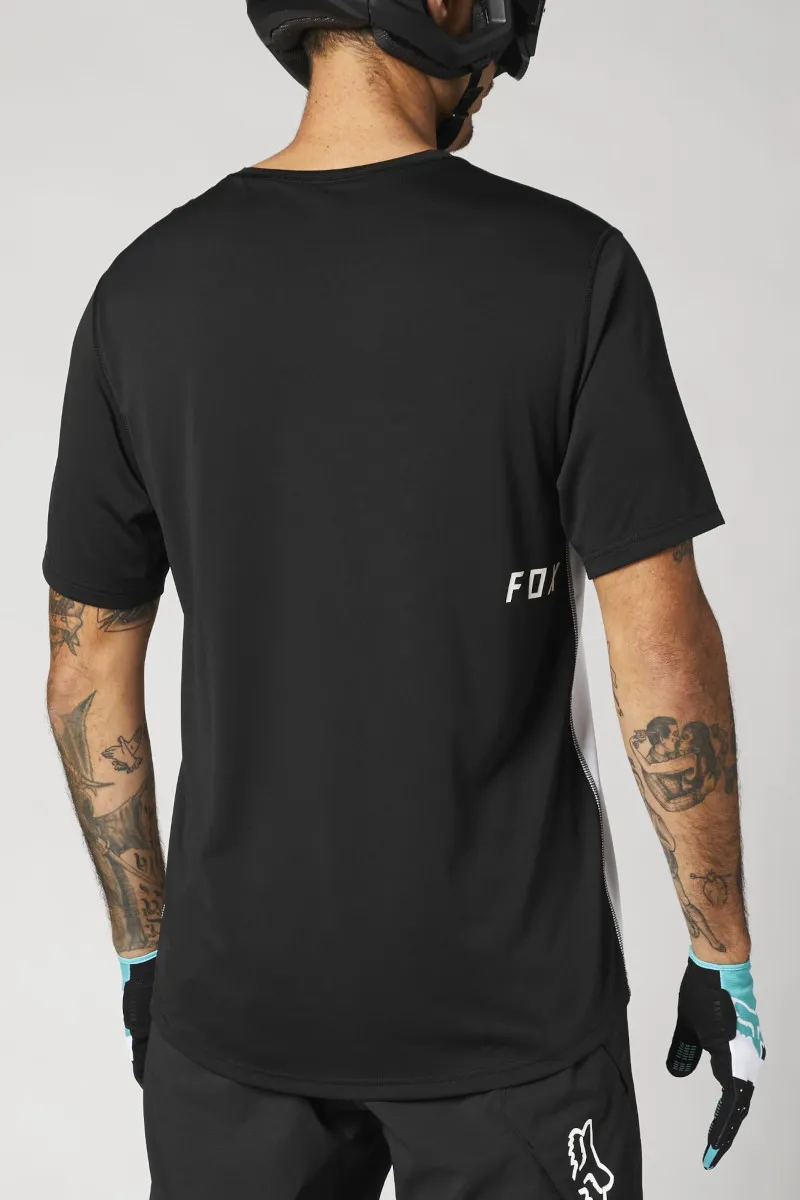Fox Ranger SS MTB Jersey Block White-3