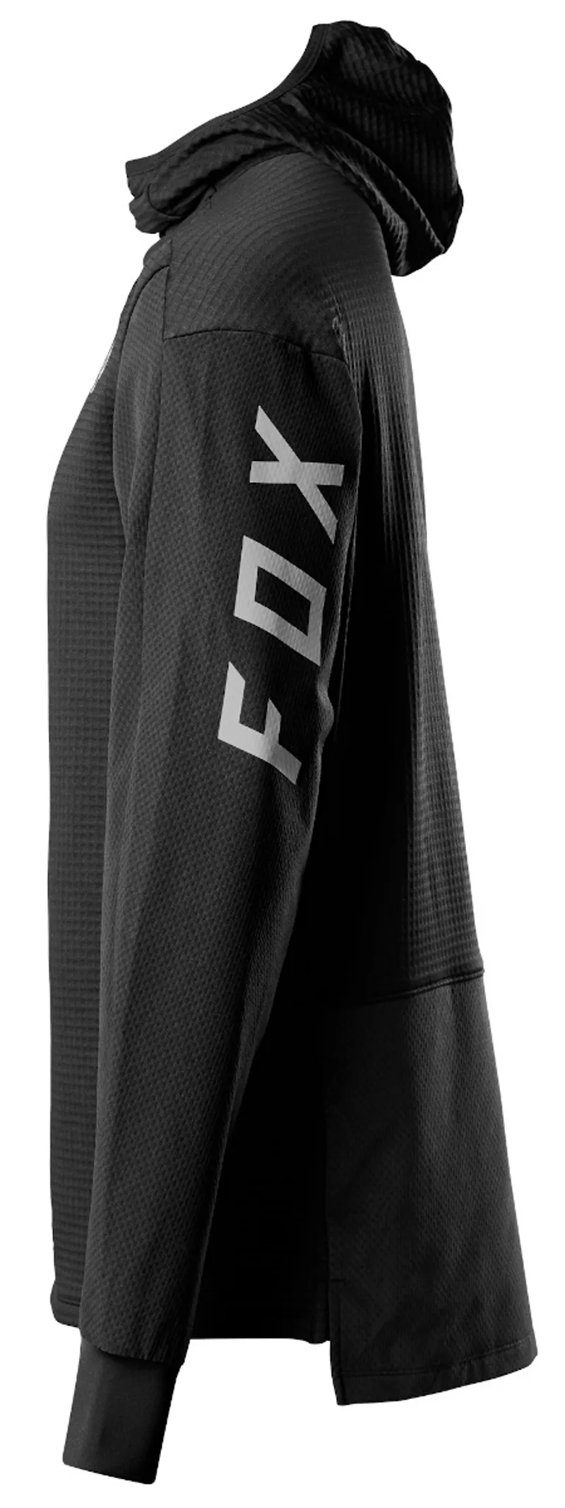 Fox Defend Thermo Hooded Jersey Black-3