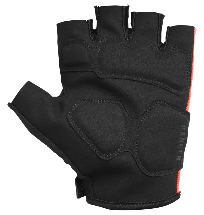 Fox Ranger Gel Half Finger MTB Gloves Fluo Orange-1