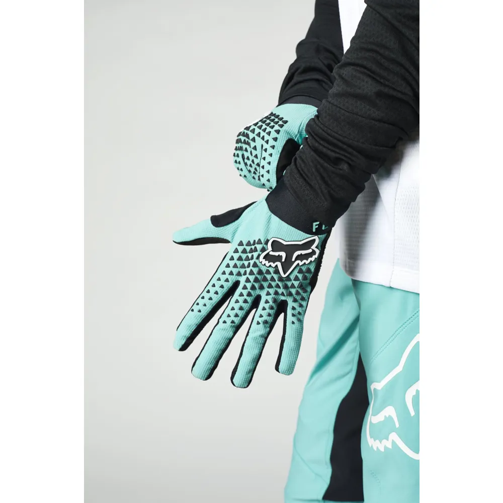 Fox Clothing Fox Defend Womens MTB Gloves Teal
