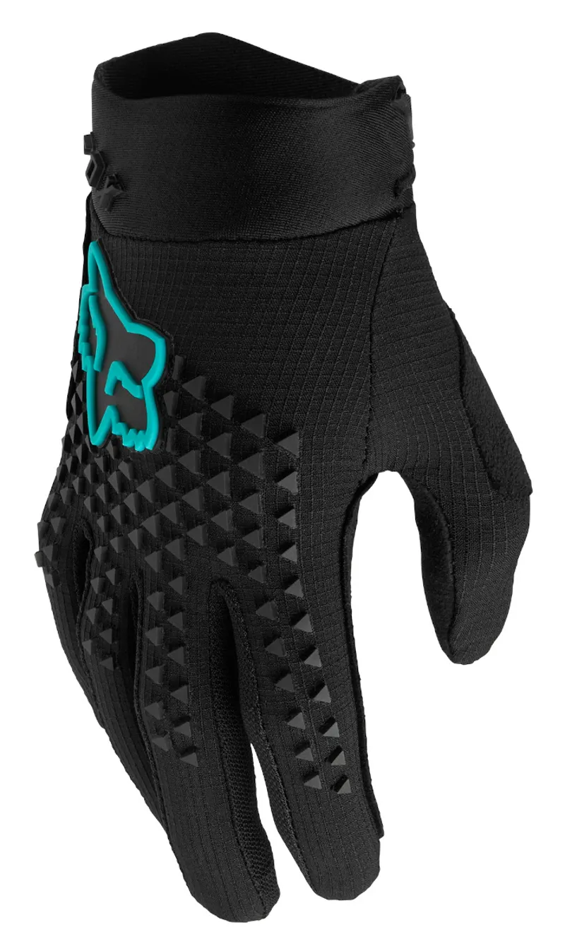 Fox Defend Youth MTB Gloves Teal