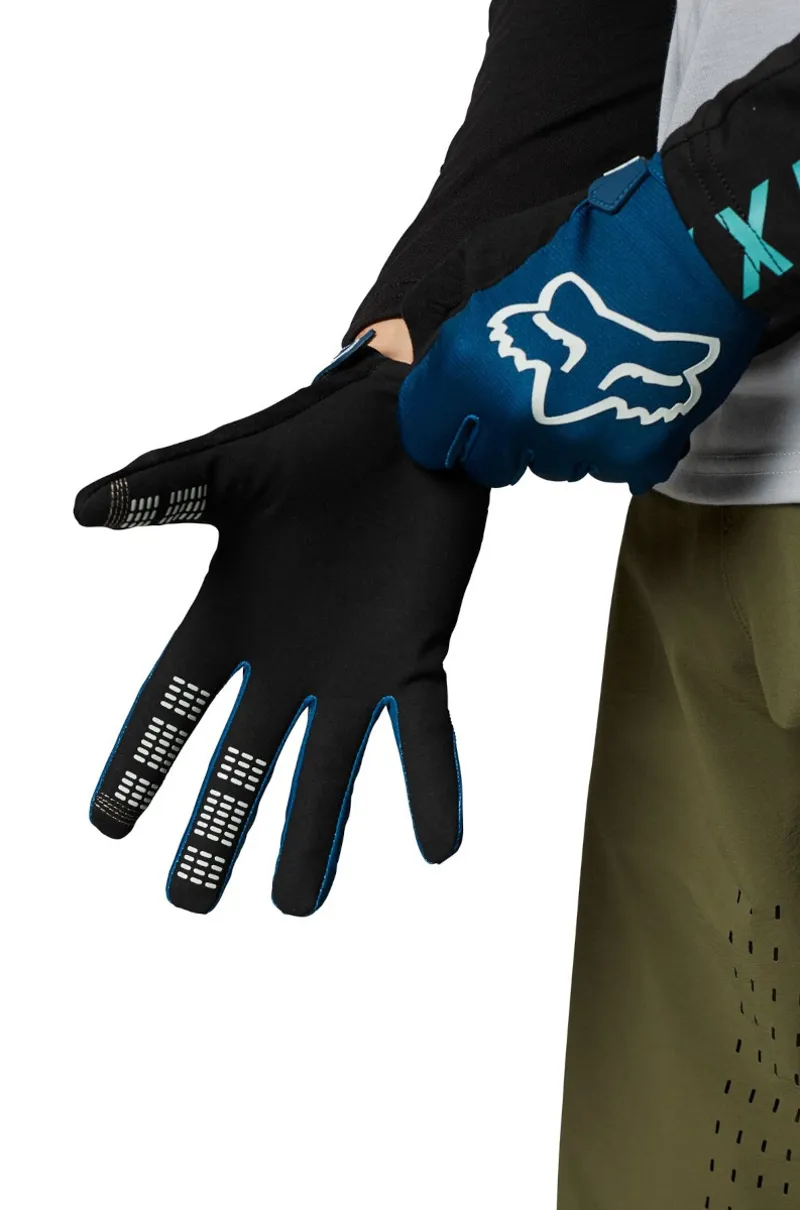 Fox Youth Ranger MTB Gloves Dark Indigo