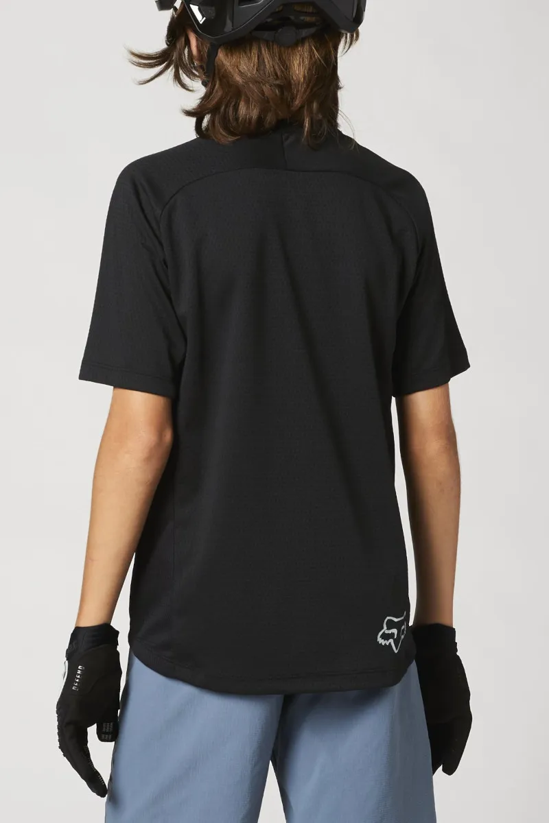 Fox Defend Youth SS Jersey Black-1