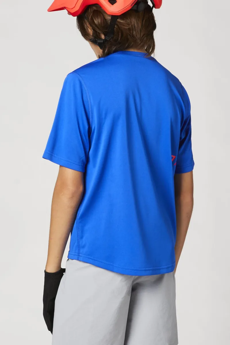 Fox Ranger Youth SS Jersey Blue-1