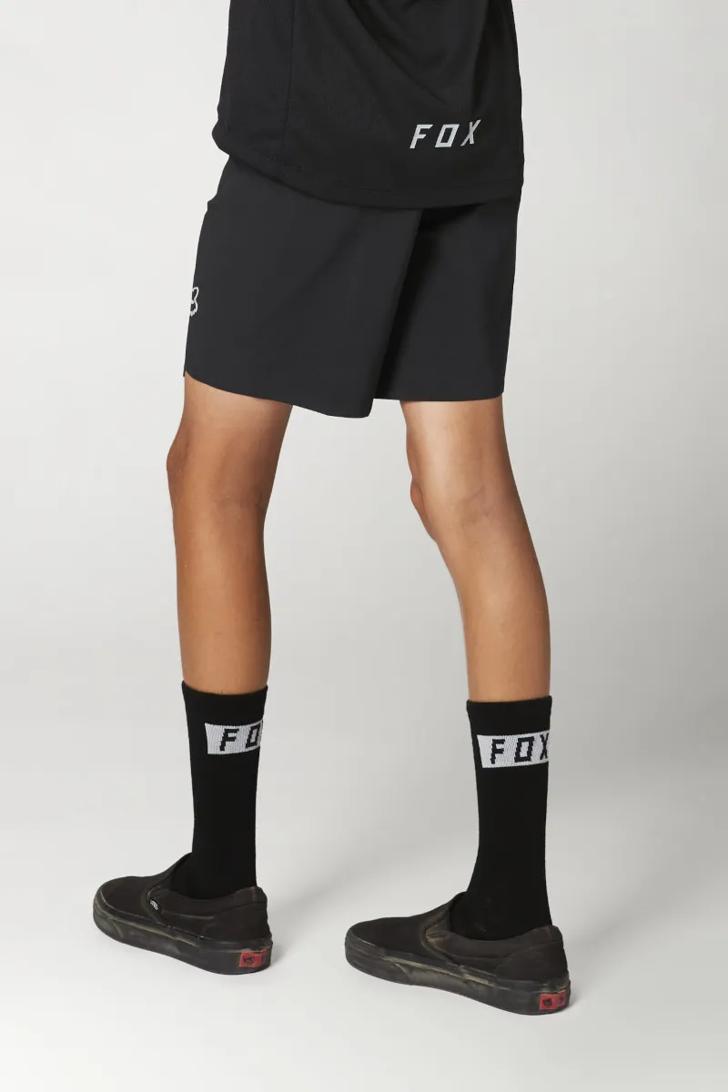 Fox Flexair Youth MTB Shorts Black-3