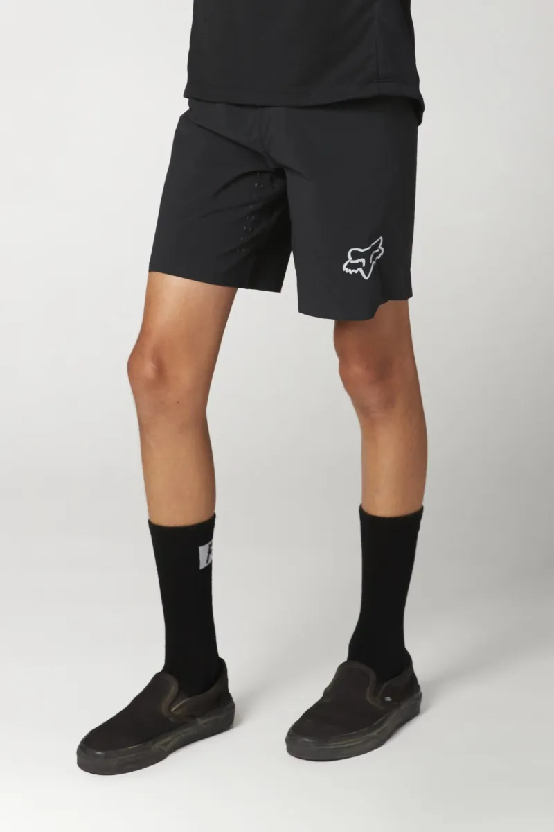 Fox Flexair Youth MTB Shorts Black-2