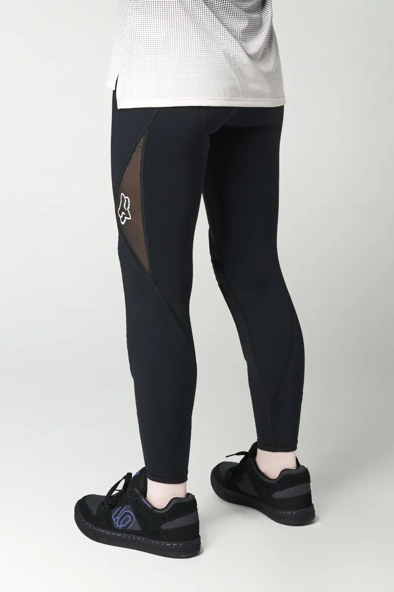 Fox Ranger Womens MTB Tights with Pad Black-3