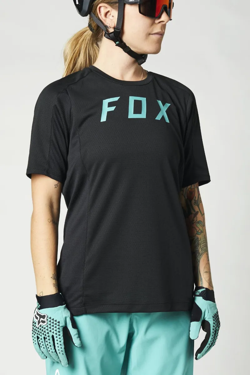 Fox Defend Womens SS MTB Jersey Black