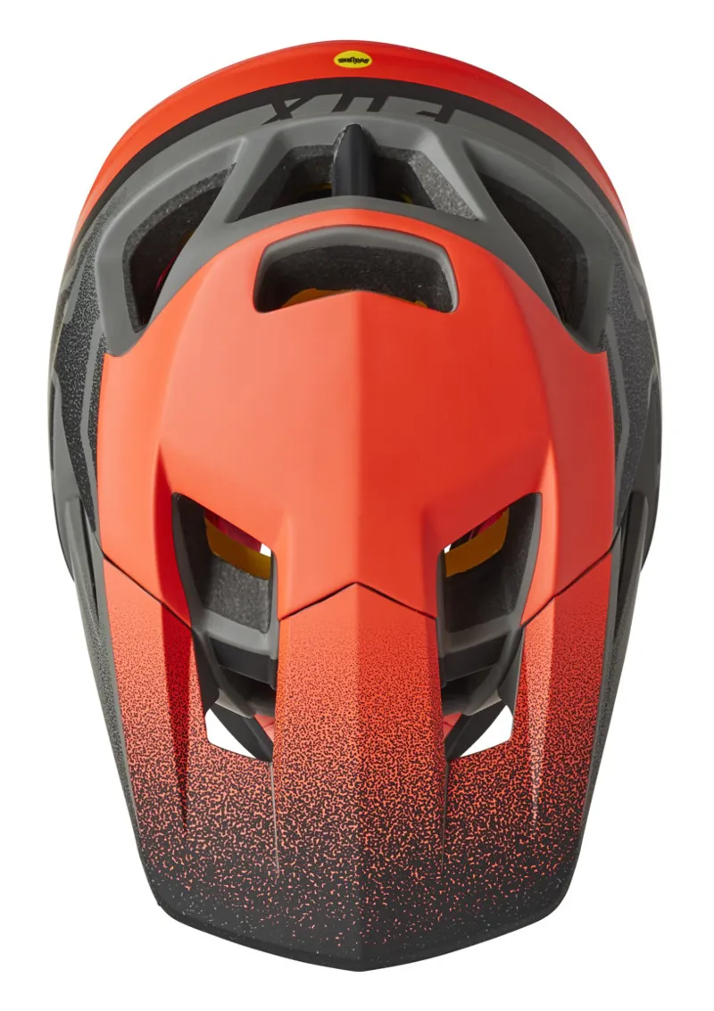 Fox Proframe MIPS Full Face MTB Helmet Vapor White/Red/Black-3